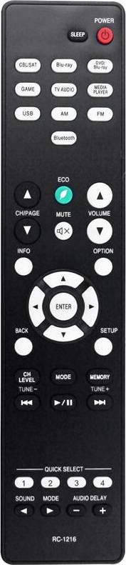 Typecat RC-1216 Replace Remote Control