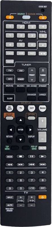 Kepptory RAV494 ZF30350 Replacement Remote Control