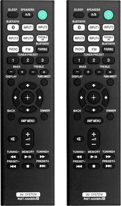 Receiver stereo Melitt RMT-AA400U Remote Control Replace Stereo Receiver