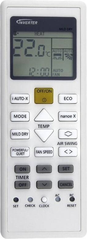 Typecat AC Remote Control A75C16330