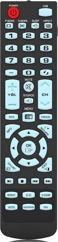 Universal remote Kepptory Universal Remote Control Element TV