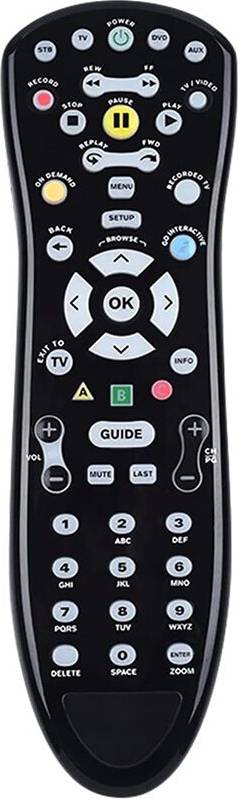 Kepptory Telecomando Ricambio Decoder TV Digitale AT T U-Verse