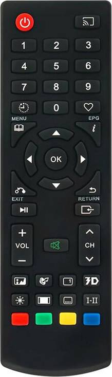 Typecat Télécommande Remplacement QT185 Téléviseur Intelligent