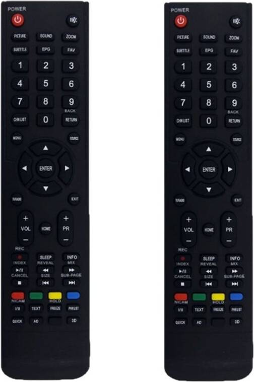 Zandona 2PCS HOF19C1140GPD25 Remote Control