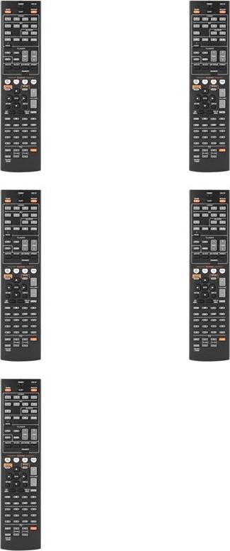 Istovo 5X Télécommande Convient pour RX-V375 RX-V467 RX-V565 RX-V567 RX-V571 RX-V665 RX-V765 HTR-3066 HTR-4065 HTR-3066BL RX-V373BL