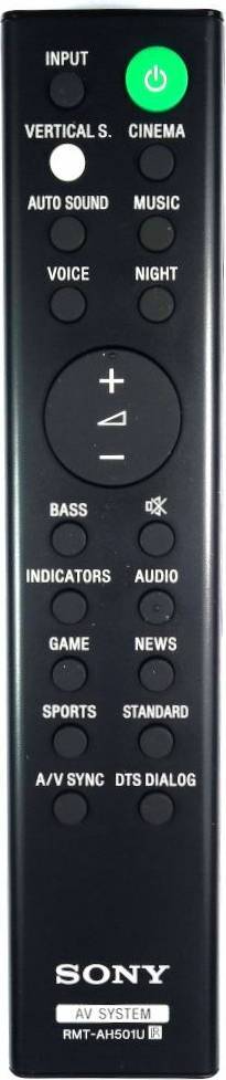Sony Rmt-ah501u Soundbar Remote Control
