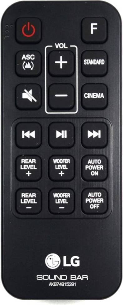 LG SJ4R Soundbar Remote Control