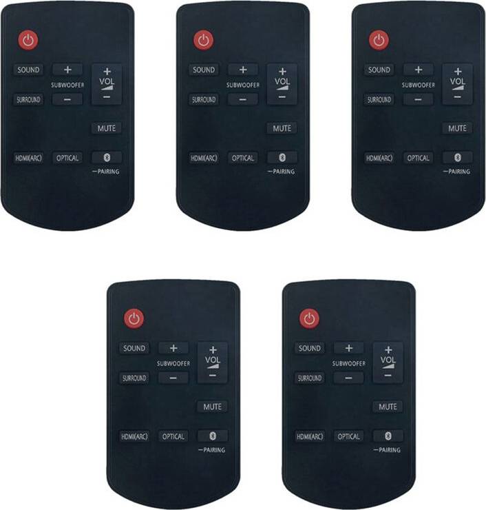 Melitt 5X Télécommande N2QAYC000115 Sound Bar Audio System