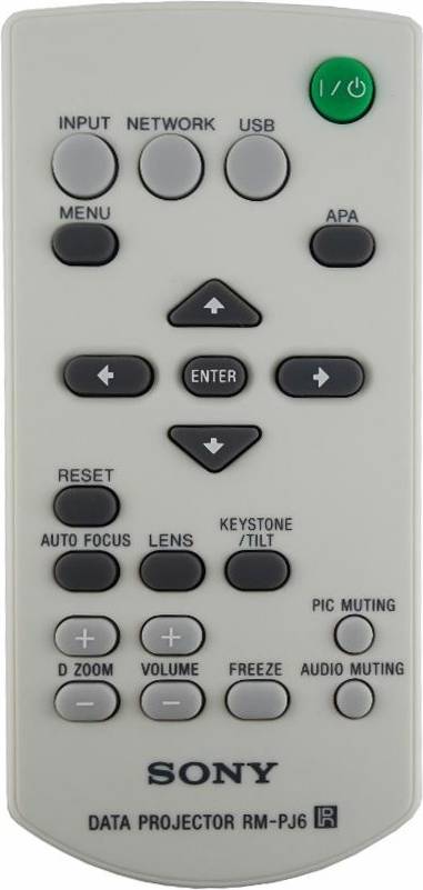 Sony VPL-EX7 Projector Remote Control