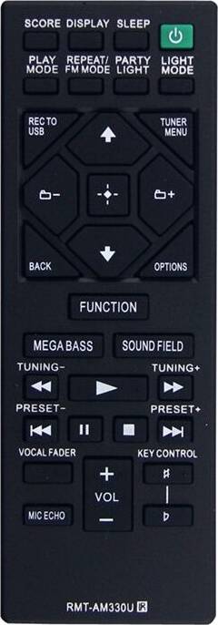 Tlily Rmt-Am330U Remote Control for Home Audio System