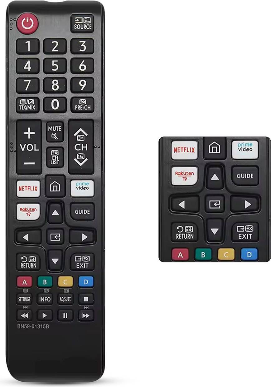 Neel Blue Universal Infrared TV Remote Control