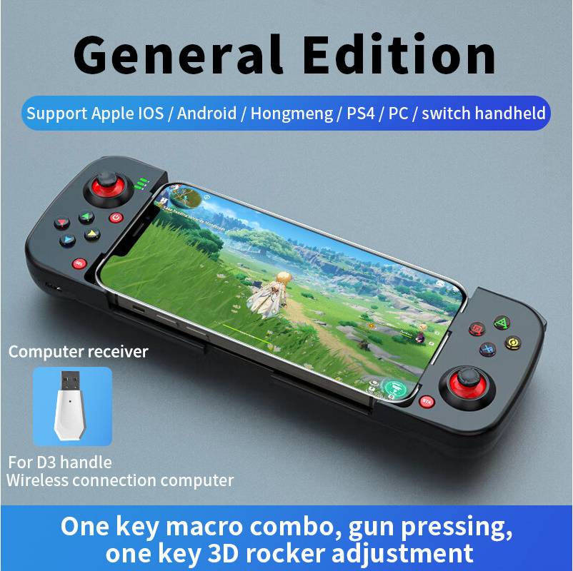 Maxpower D8 USB Teleskop Wireless Gamepad