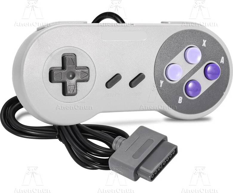 Super nintendo entertainment system Maxpower SNES SFC Controller 16-Bit Gamepad System