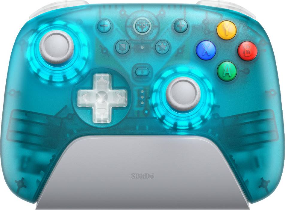 8Bitdo Ultimate 2 Clear Blue Wireless Controller