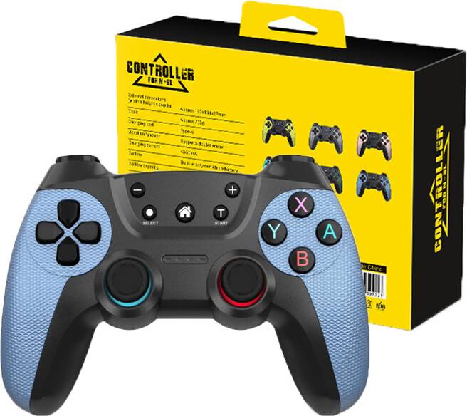 Maxpower Bluetooth Gamecontroller Blau Box