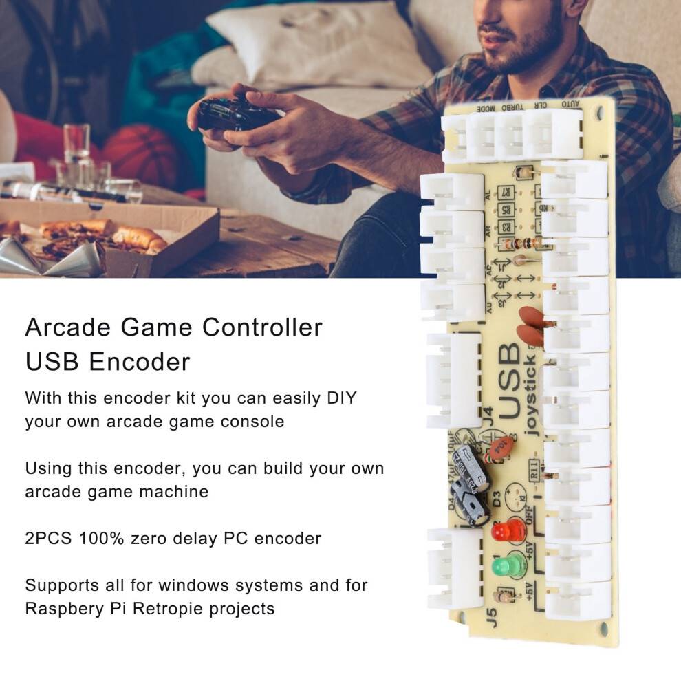 Arcade Joystick USB Encoder Zero Delay