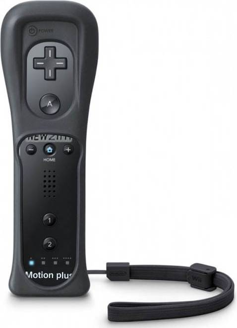 Black Motion Plus Inside Remote Controller