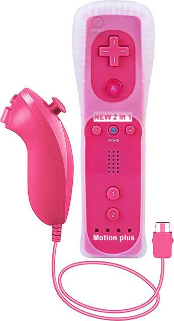 Maxpower 2PCS Remote Controller with Nunchuck Controller