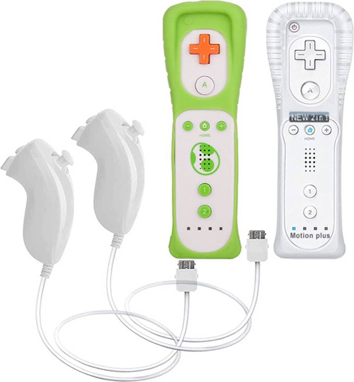 Maxpower 2PCS Remote Controller with Nunchuck Controller