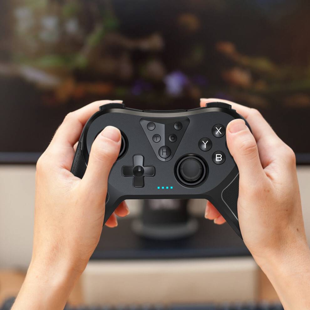 Wireless Pro Gamepad with Programmable Buttons