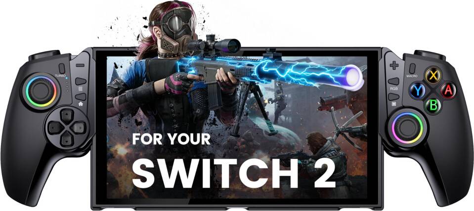 Switch 2 Controller Handheld Wireless Large Grip