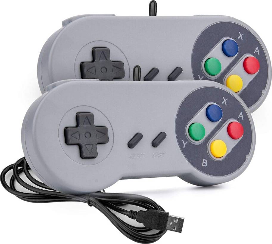 Retro USB Game Controller 2 Pack