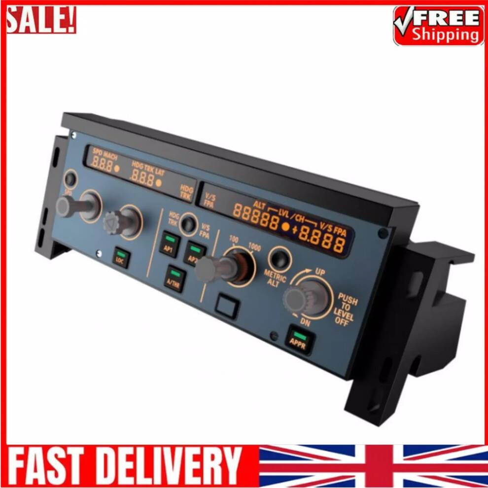 A320 FCU Flight Control Unit Panel X-Plane MSFS2020
