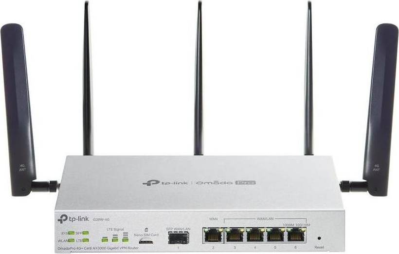 TP-Link Omada Pro G36W-4G AX3000 VPN-Router