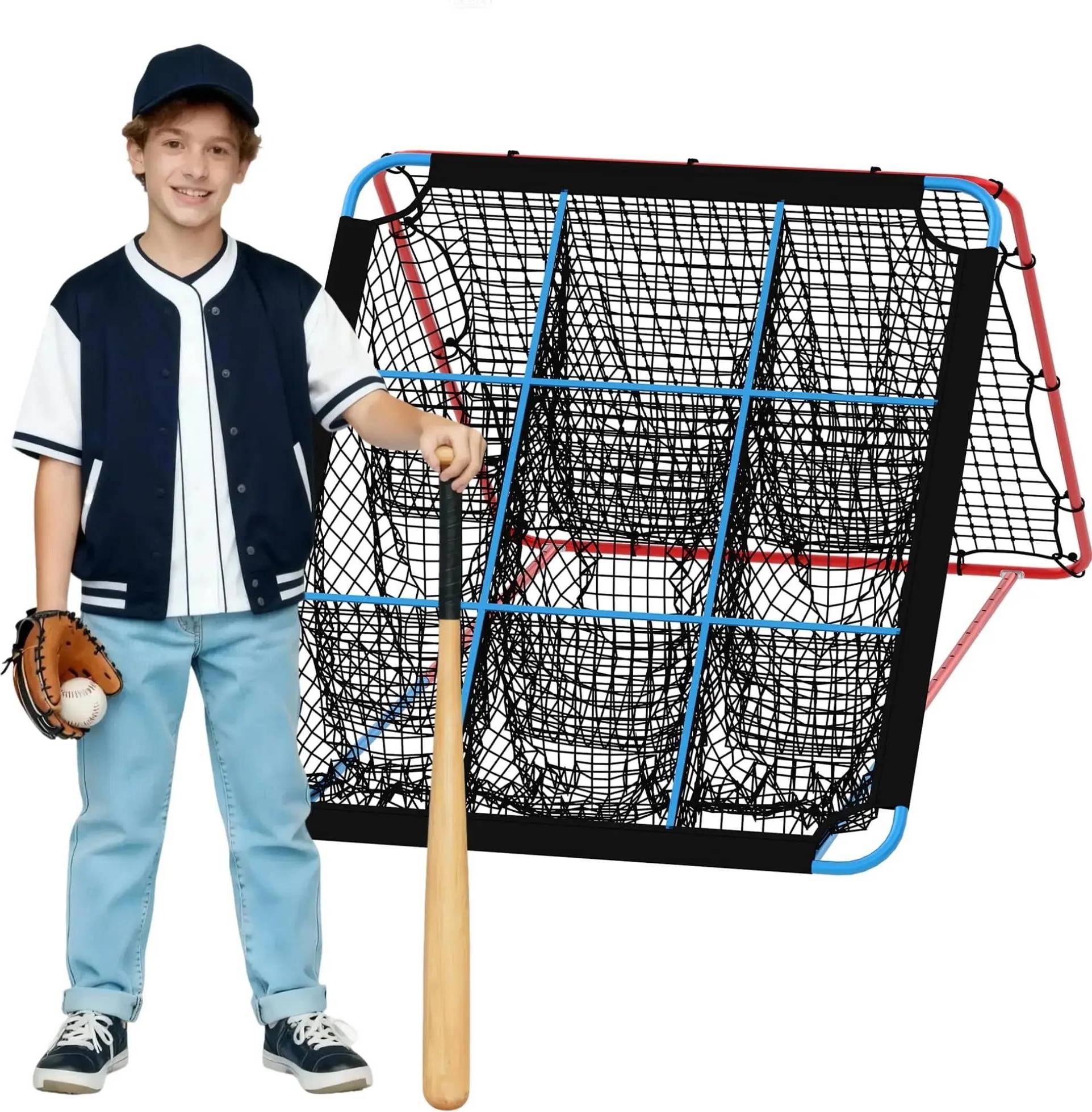 StarTech Rete Di Rimbalzo Baseball Angolo Regolabile