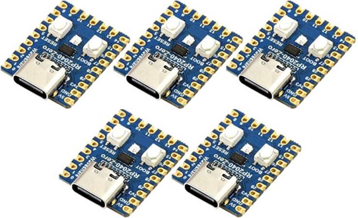 Torribaly RP2040-Zero Microcontroller Development Board 5Pcs