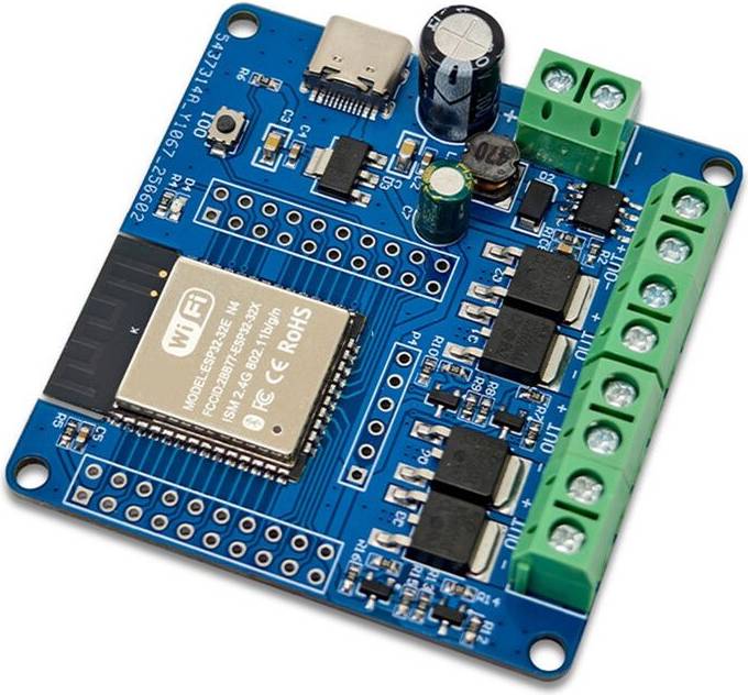Typecat ESP32 4-Channel MOS Module DC5-60V Board