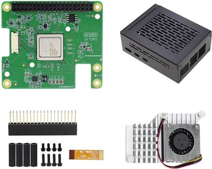 Typecat Raspberry Pi 5 AI HAT+ 26 Tops Accelerator Module