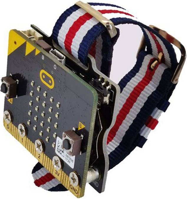 Saudism Microbit V2 Entwicklungsboard Programmierbare Uhr Kit