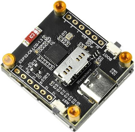 ESP32-C6 WiFi Development Board 1.3 In LCD