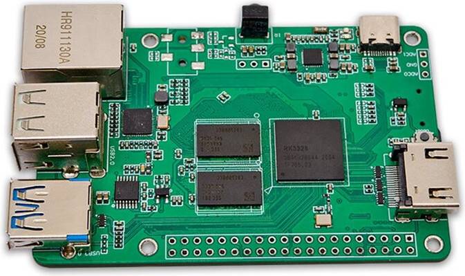 Kepptory RK3328 Development Board A53 Quad-Core Processor