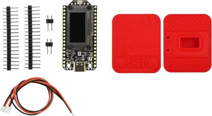 Heltec V4 0.96 Inch OLED Solar Powered LoRa 32 Dev-Board