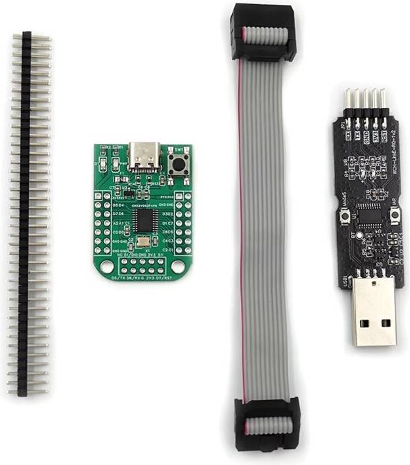 CH32V003 EVT Entwicklungsboard MCU RISC-V2A 1-Wire SDI System