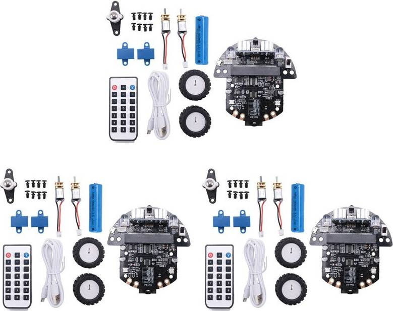 Bbc micro:bit v2 3X Robot Programmable Robotic Kit