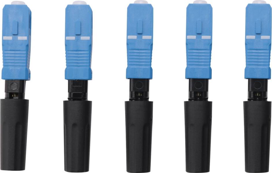 50 Pcs Embedded SC UPC Fiber Optic Fast Connector
