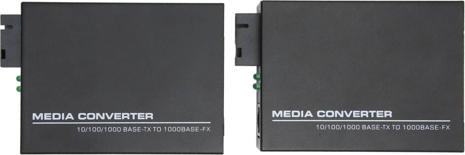 Fiber To Copper RJ45 Ethernet Converter