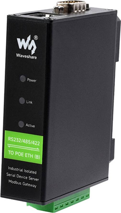 Fiber til rj45 Typecat Industrial Isolated RS232 to RJ45 Ethernet Module