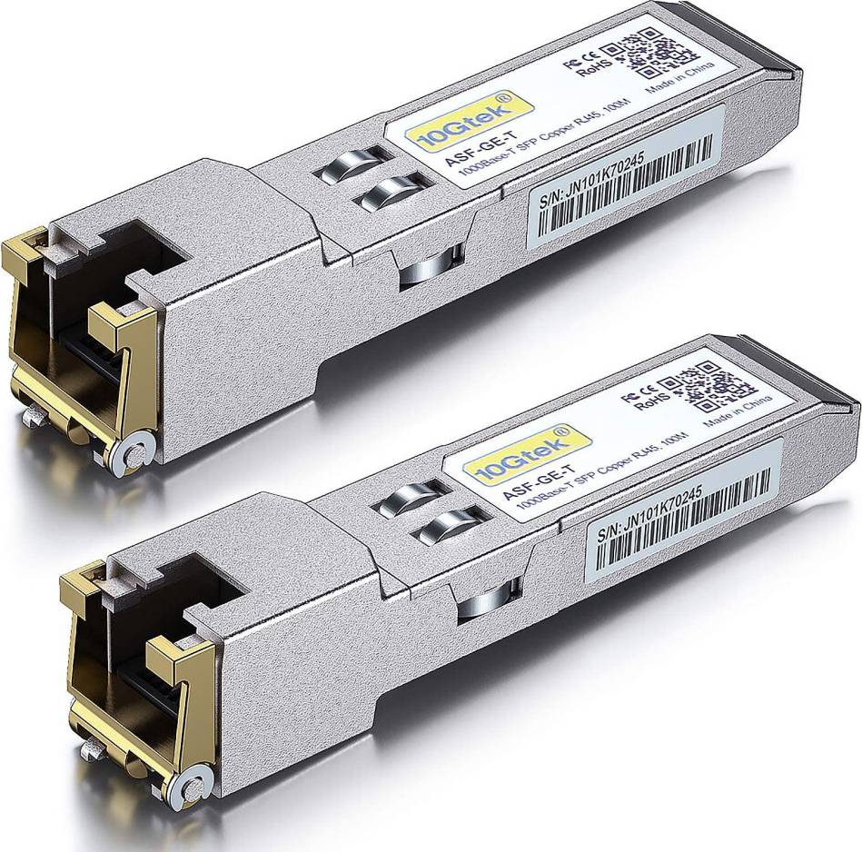 Copper Mini-Gbic Module 2 Pack