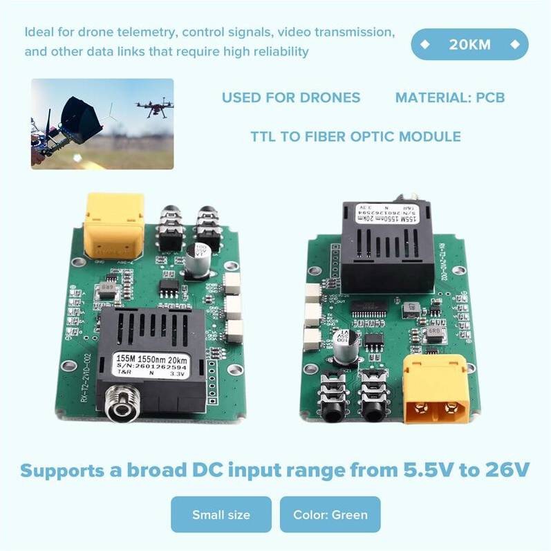 Saudism 20KM TTL Optical Transceiver Module