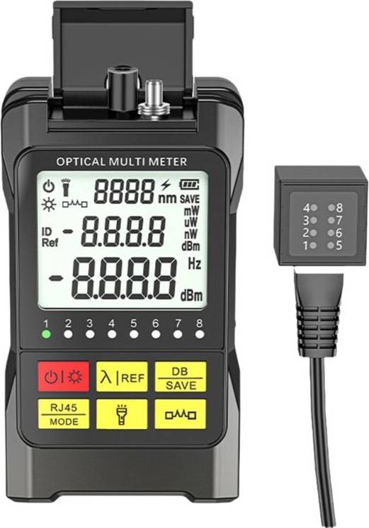 Tlily Fiber Optical Power Meter RJ45 Tester