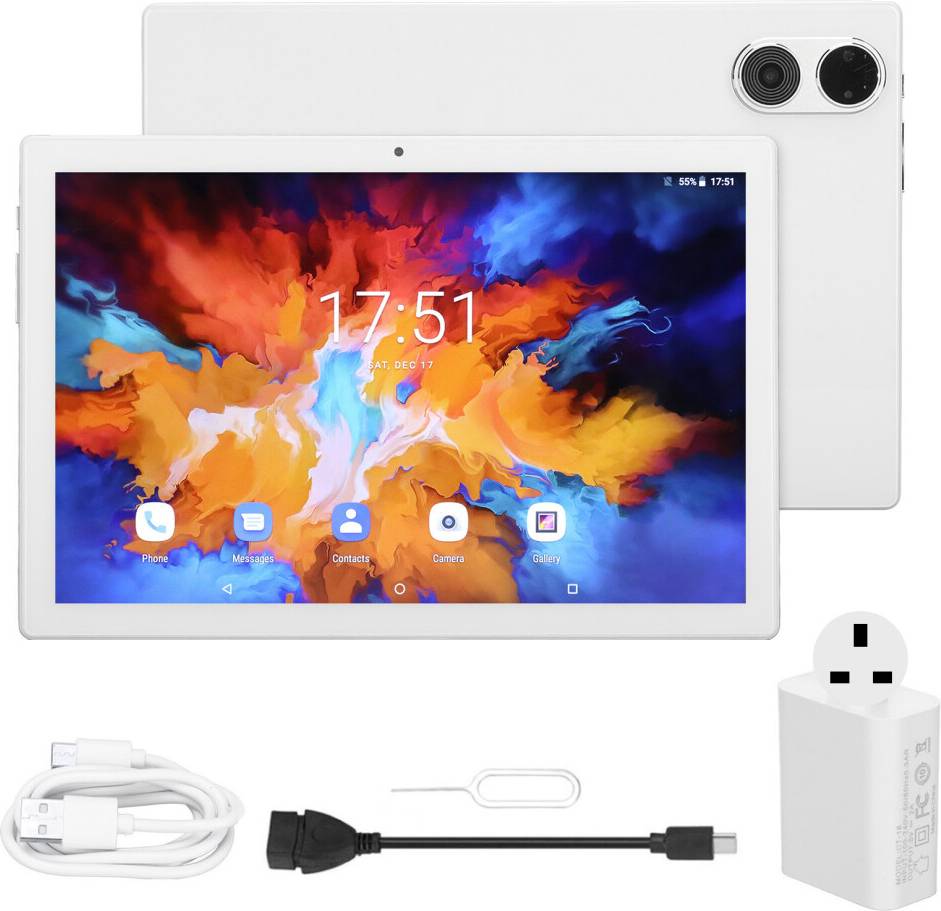 Android tablet 10.1 10.1 Tommer Android Tablet Med Octa Core Processor