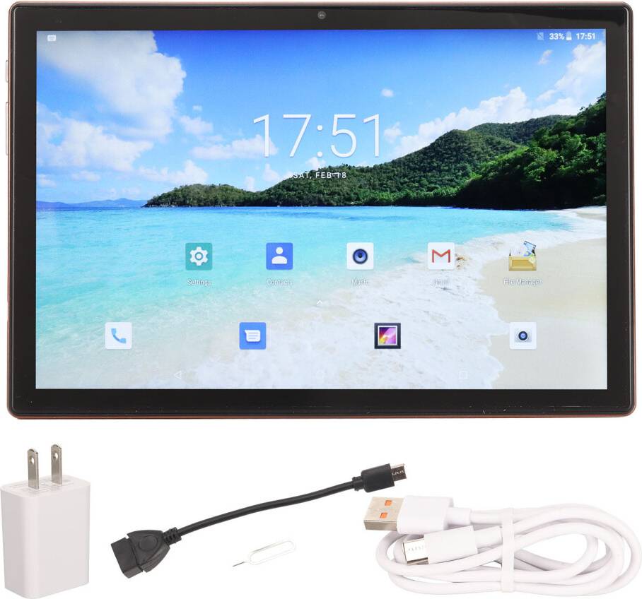 Tablet 10" Octa Core Android Tablet 10 Inch HD Display