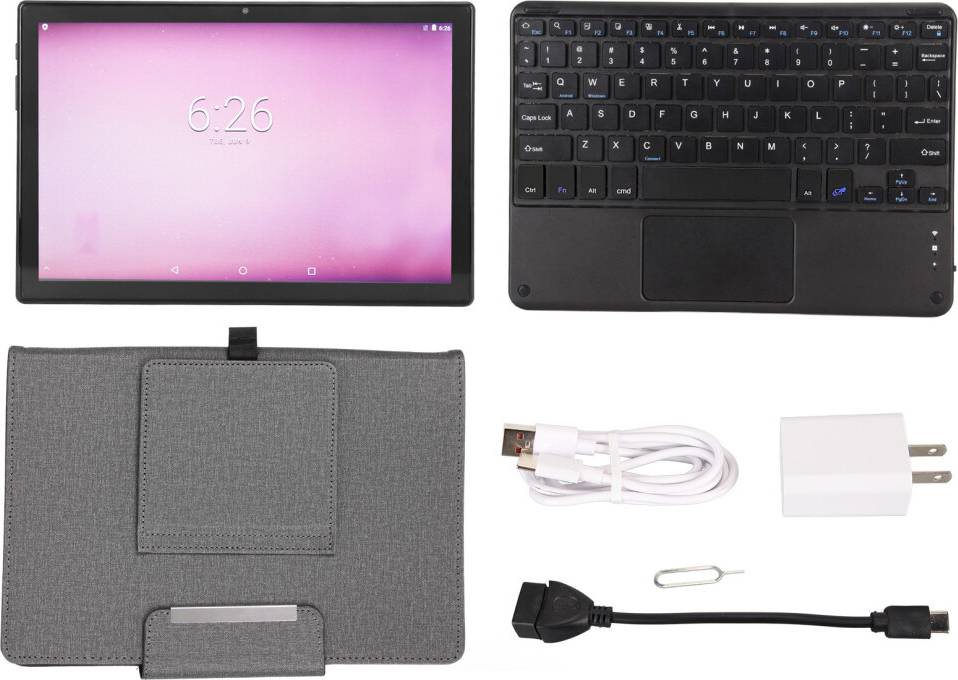 Bluetooth Enabled Tablet With Keyboard