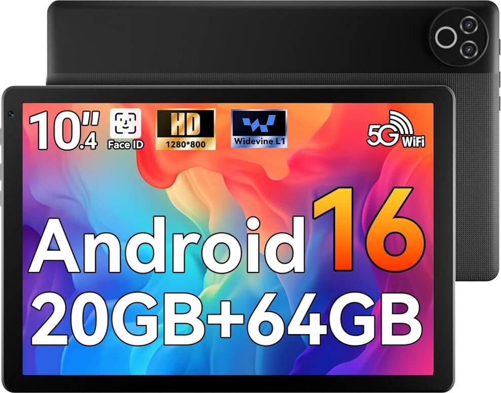 Android 16 10.4 Inch Tablet