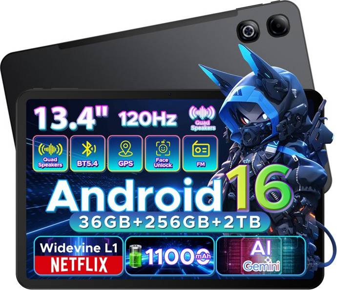 U13PRO Android 16 Tablet
