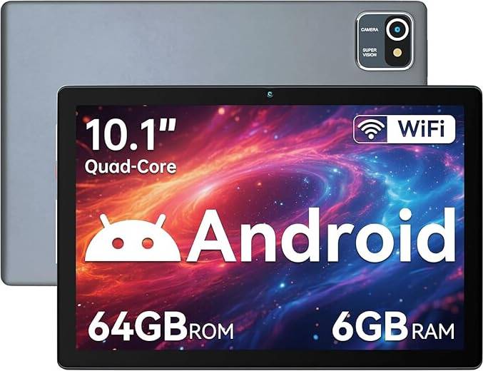 Tablet 10 Inch Android OS Quad-Core 6GB RAM 5000 mAh